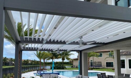 Louvered Pergola Roof Adjustable & Stylish Solutions by Dcent Roof