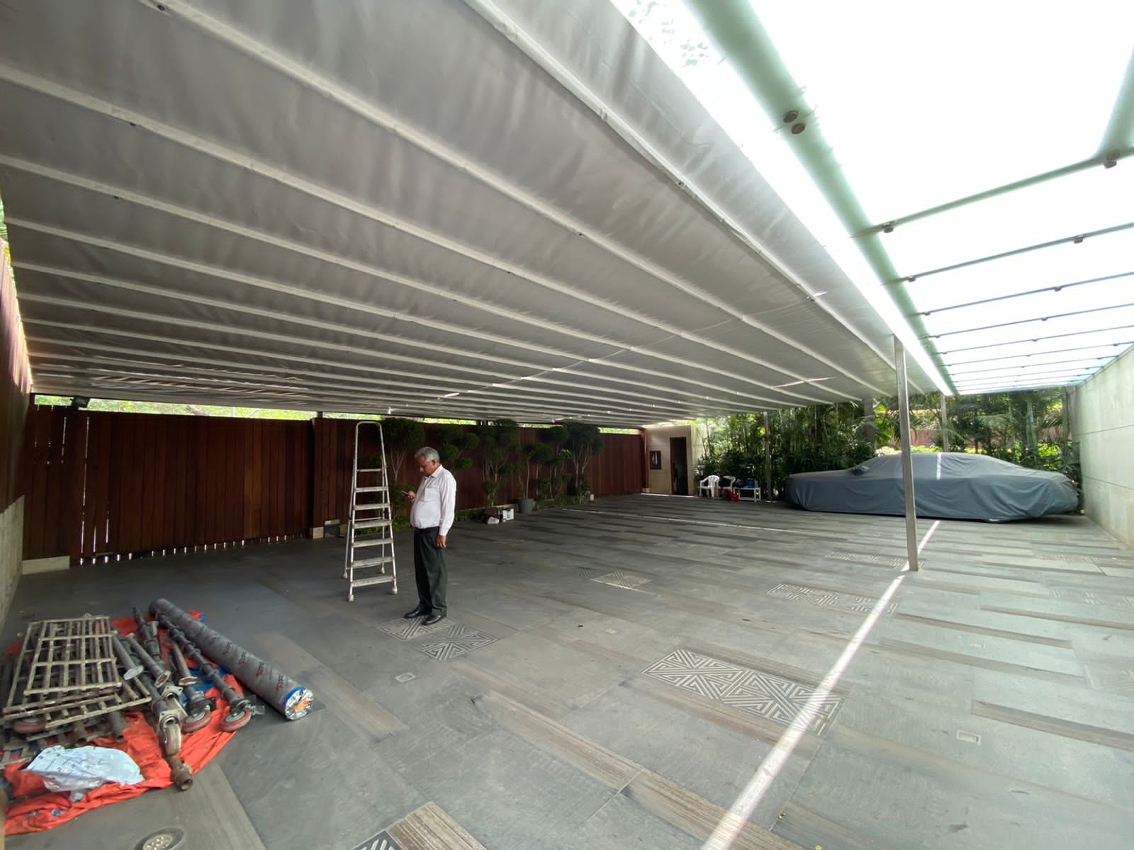 Tensile structure manufacturer in delhi D’cent Roof Solutions Pvt. Ltd (5)